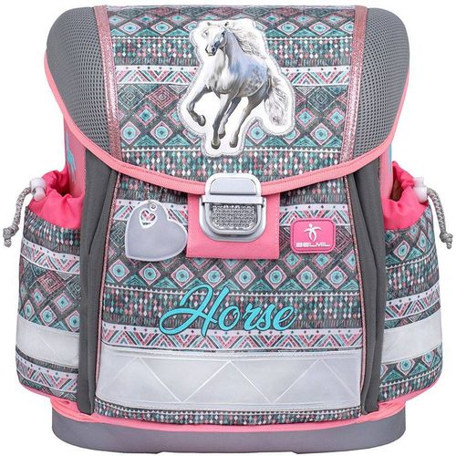 Torba školska Belmil classy horse aruba Blue 403-13/AG/9 slika 2