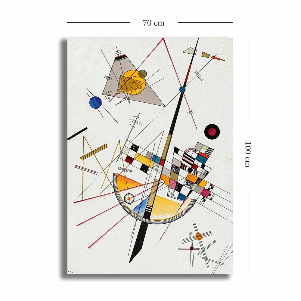 Dekorativna platnena slika 'Kandinsky Inspiracija' u više boja 70100KANDINSKY034 slika 3
