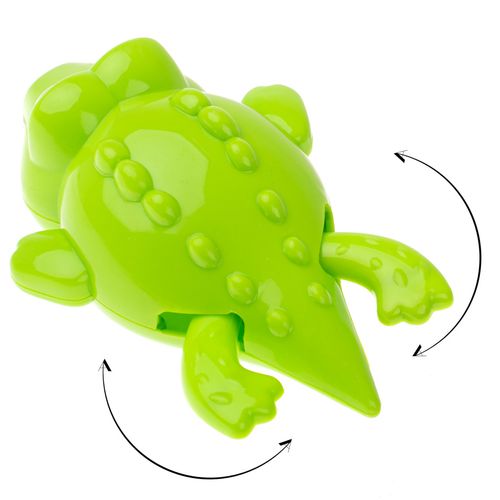 Igračka za kupanje zeleni krokodil slika 3