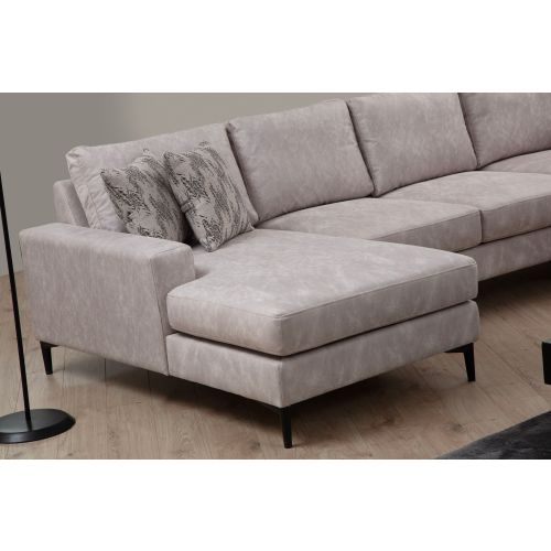 Atelier Del Sofa Kutna garnitura, Bež, Porto Corner (CHL-02-C-EOT) - Beige slika 3