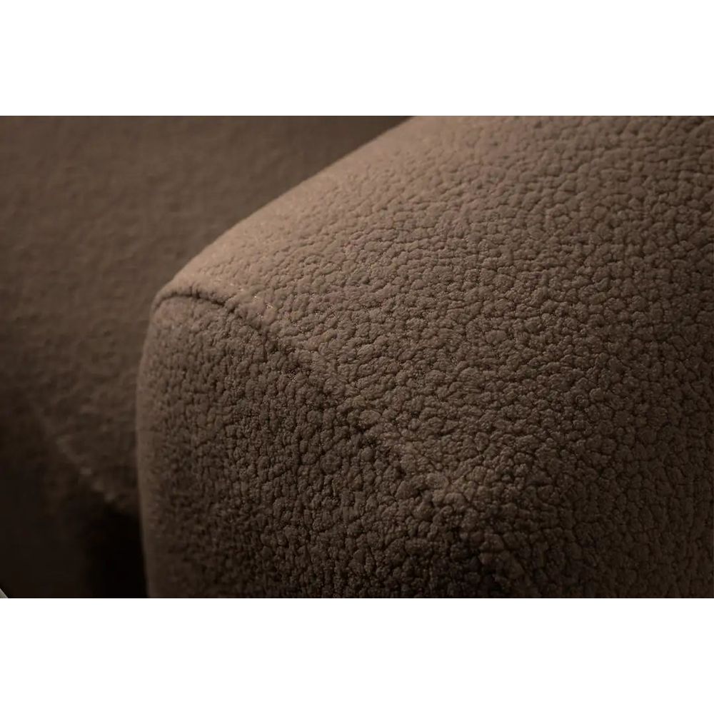 Ugaona Sofa S-Loft Left - smeđa boja slika 8