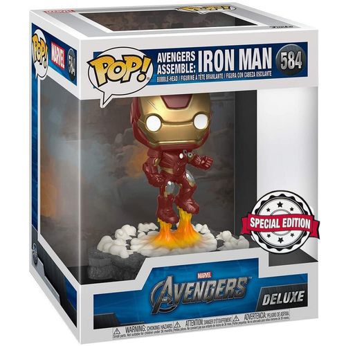 POP figure Deluxe Avengers Iron Man Assemble Exclusive slika 4