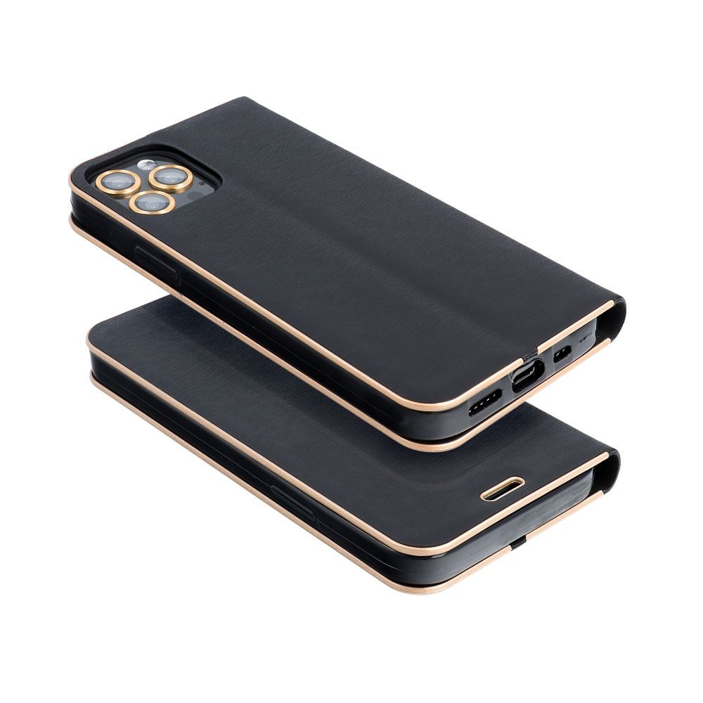 LUNA Book Gold preklopna futrola za XIAOMI Redmi Note 15 PRO PLUS 5G crna slika 5