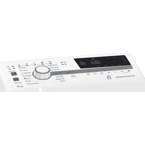 Whirlpool TDLR 7221BS EU/N Veš mašina sa punjenjem odozgo, 7 kg, 1200 rpm, Inverter, Širina 40 cm slika 7