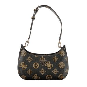 GUESS JEANS BROWN WOMEN'S BAG