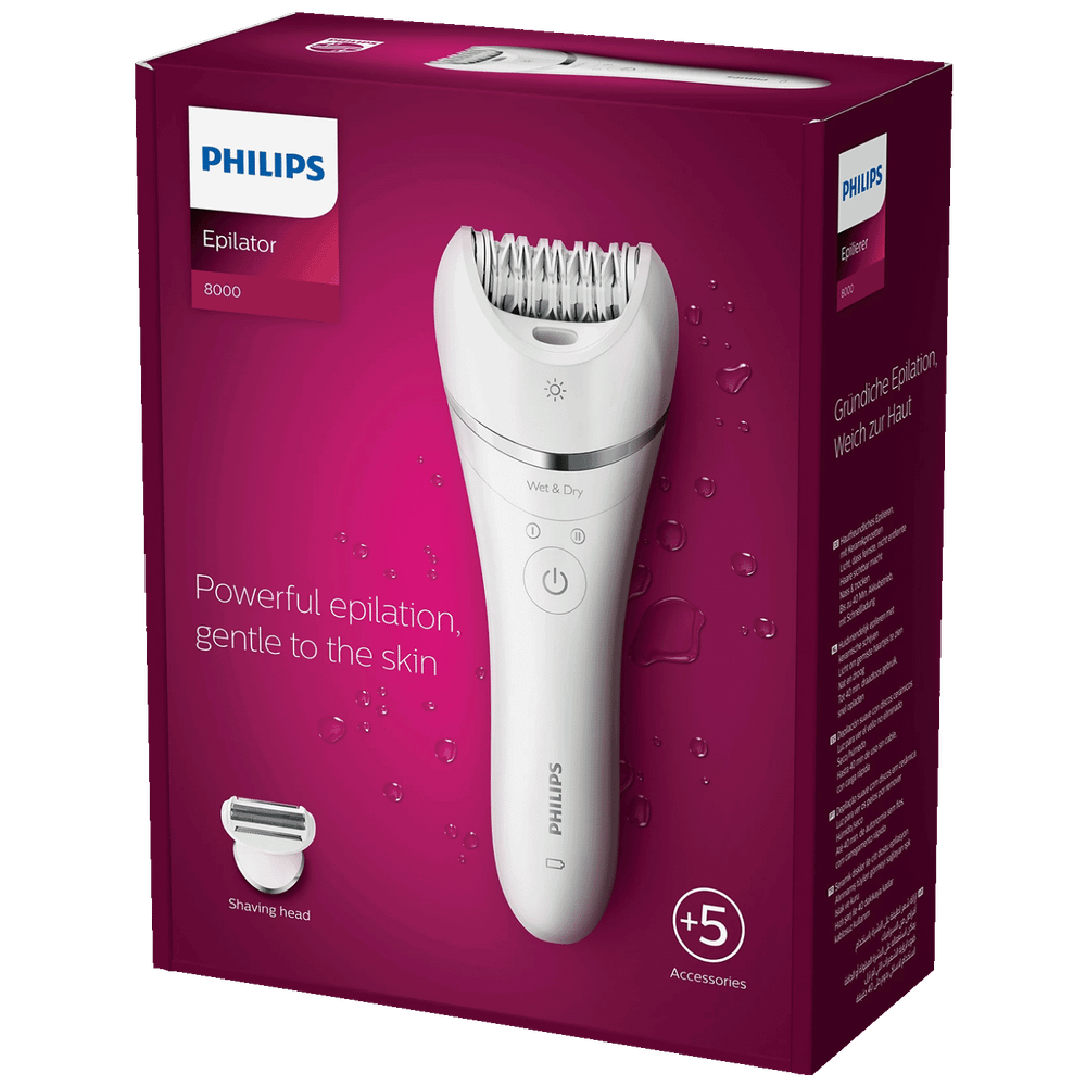 Philips Epilator za suhu i mokru kožu, Series 8000 - BRE710/00 slika 4