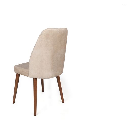Hanah Home Alfa-464 V4 Cream
Walnut  Chair Set (4 Pieces) slika 3