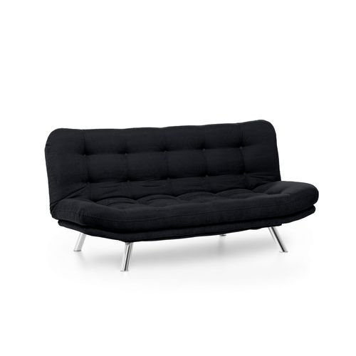 Atelier Del Sofa Trosjed na razvlačenje, Crno, Misa Sofabed - Black slika 2