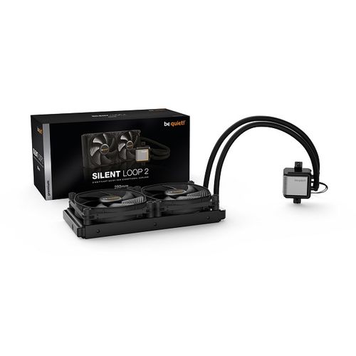 be quiet! BW011 SILENT LOOP 2 280mm, Powerful 3-chamber pump design significantly reduces turbulences and noise, ARGB LEDs for lots of illumination options and great visual effects slika 2