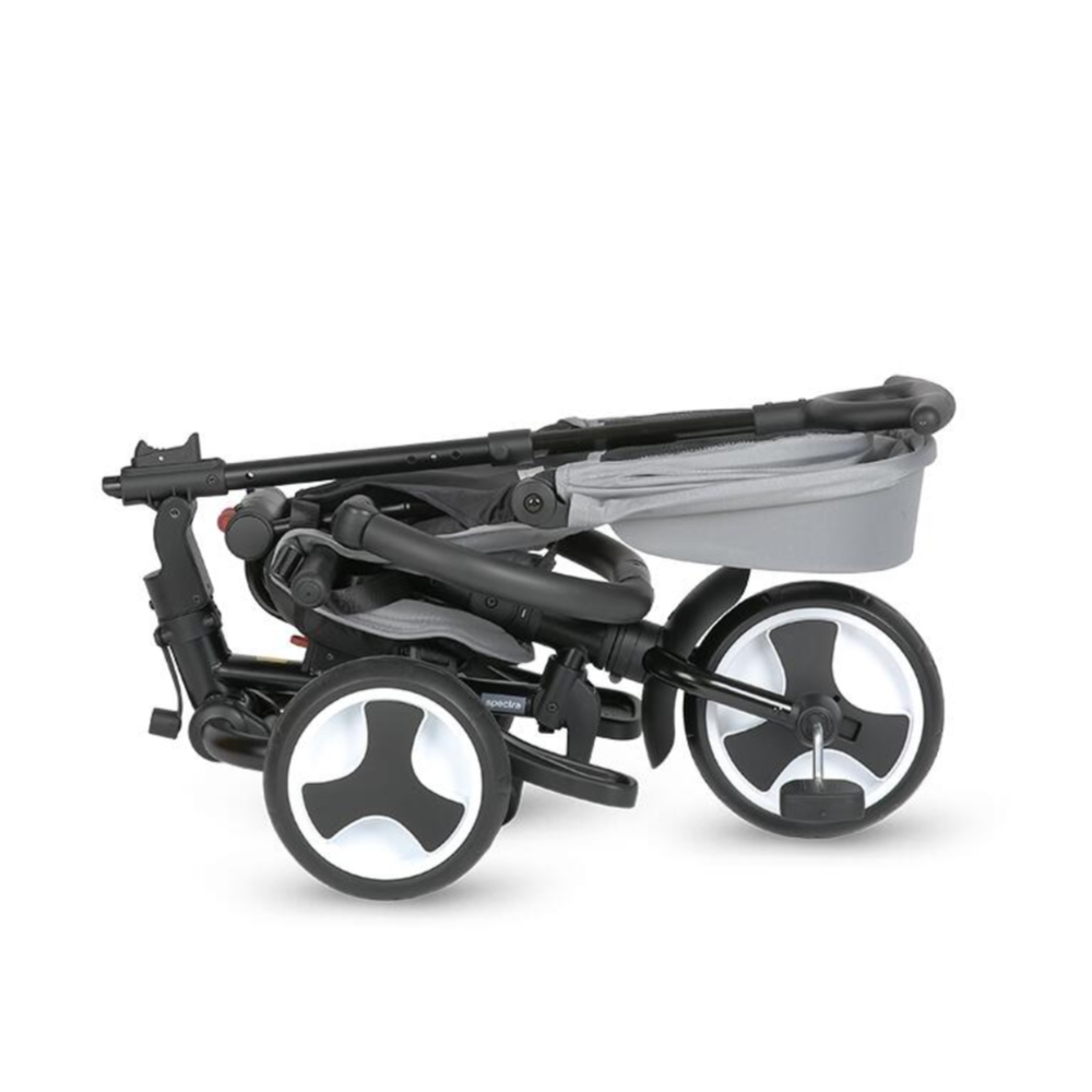Coccolle Sklopivi rotirajući tricikl Spectra Plus Premium Line, Neutral Grey slika 17