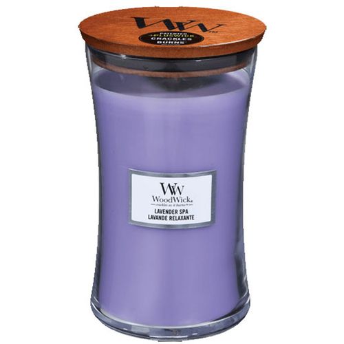 WOODWICK CLASSIC LARGE, svijeća mirisna Lavander Spa  slika 1