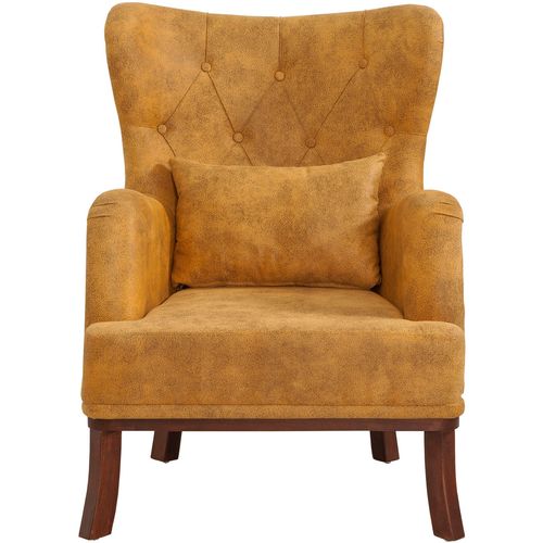 Marta - Yellow Yellow Wing Chair slika 4