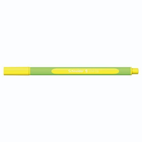 Flomaster Schneider, fineliner Line-Up, 0,4 mm, neon žuti slika 2