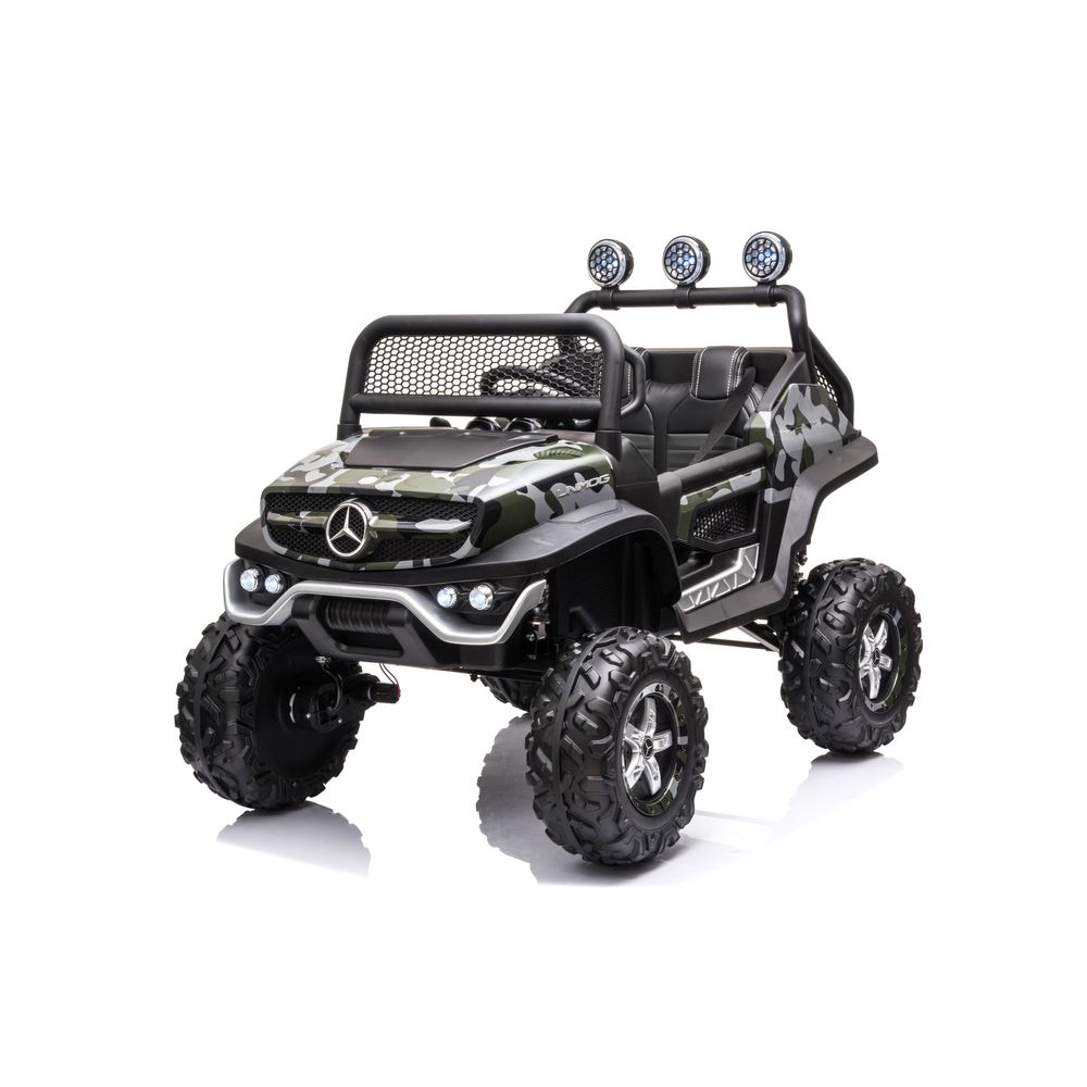 Električni automobil za vožnju unimog s moro slika 3