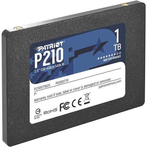 Patriot SSD P210 R520/W430, 1TB, 7mm, 2.5" P210S1TB25 slika 2