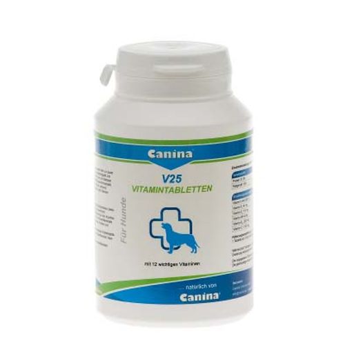 Canina V25, vitaminske tablete za pse, 200g (60 tableta) slika 1