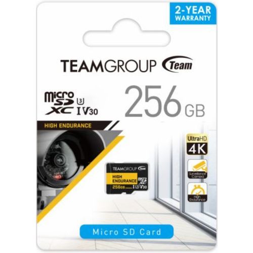 TeamGroup MICRO SDXC 256GB High Endurance UHS-I U3 V30,100/50MB/s, THUSDX256GIV3002 ZA VIDEO NADZOR! slika 3