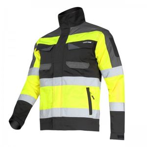 JAKNA VISOKO VIDLJIVA CRNA-ŽUTA 2XL  L4041105