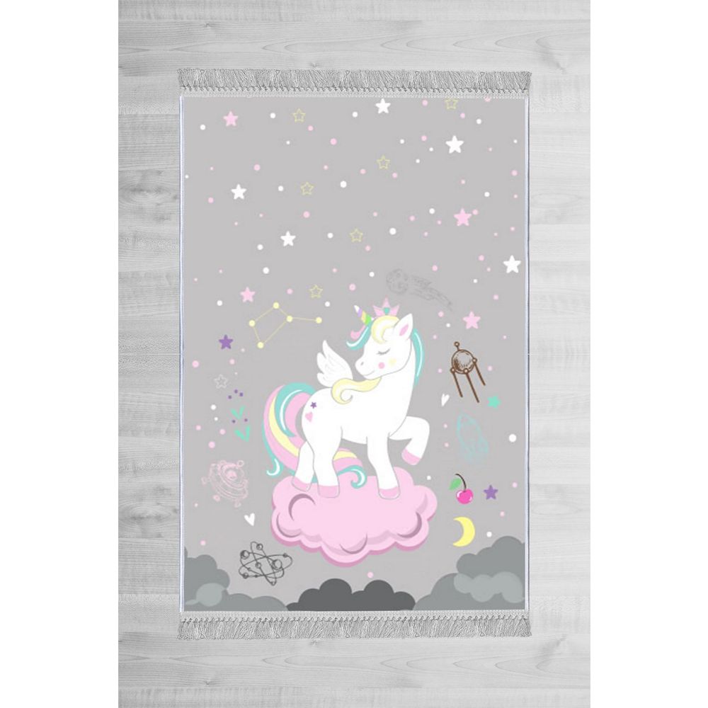 Tanki dječji tepih sa digitalnim printom Jednorog (80 x 150 cm) ELS629 slika 4