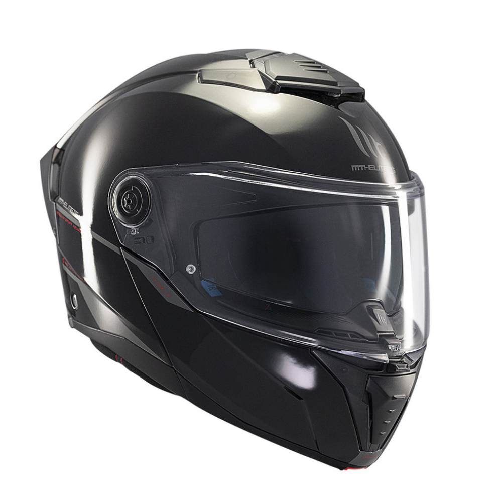 MT Helmets Atom 2 SV Solid A1 Gloss Black slika 5