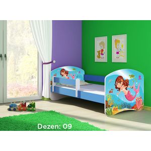 Deciji krevet ACMA II 180x80 + dusek 6 cm BLUE9