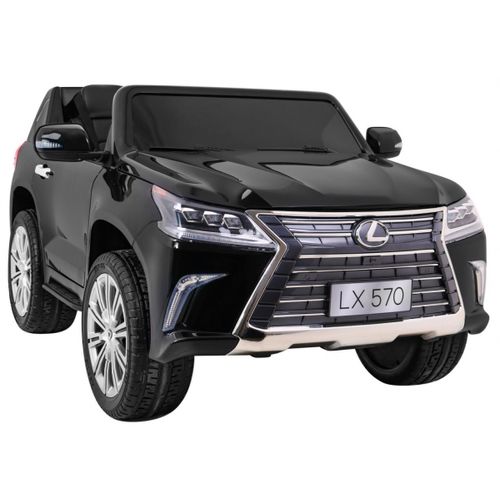 Licencirani auto na akumulator Lexus LX570 4x4 - dvosjed - crni/lakirani slika 10