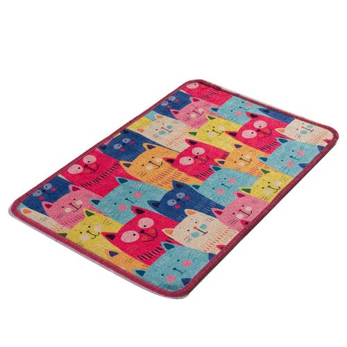 Meow DJT - Colourful Multicolor Bathmat slika 2