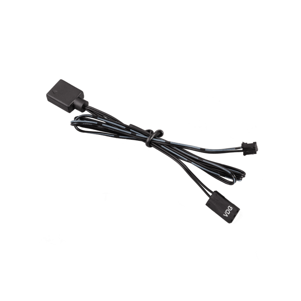 WHITE SHARK Ventilator GCF-S028-004 NEBULA-2 / ARGB KIT, crni slika 6