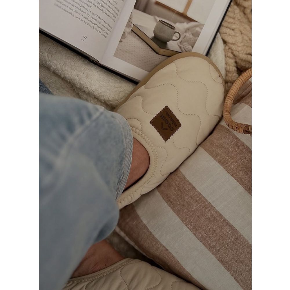 Coqui Kućne papuče za žene Noon, Ivory - 38/39 slika 2