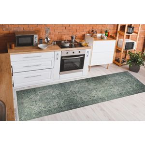 Šareni Hodnički Tepih Blues Chenille - Zelena AL 139 (75 x 230 cm)