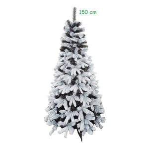 Umjetno božićno drvce – EMILI crno - siva – 150cm