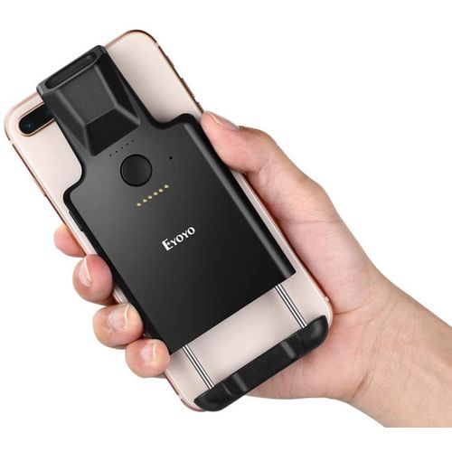 Eyoyo 2D Bluetooth Barcode Scanner Portable Back Clip Wireless 1D 2D QR Barcode Reader skener PDF417 slika 1