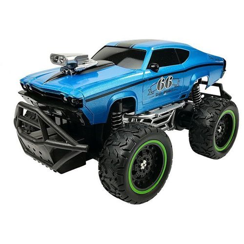 Monster Truck Mustang na daljinsko upravljanje 1:20 plavi slika 2