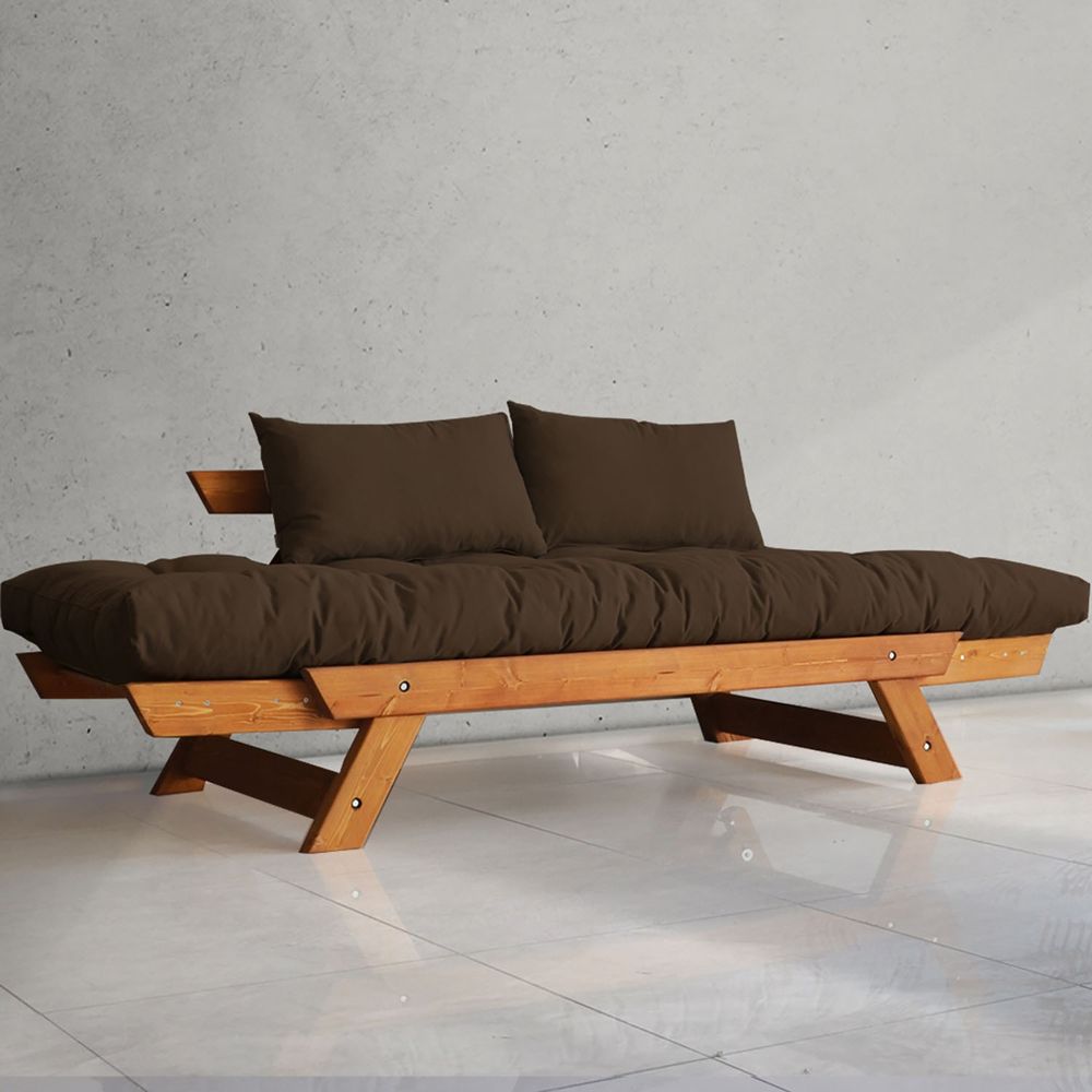 Dvosjed sofa CPT8126-210 - boje: Teak, Brown Garden slika 3
