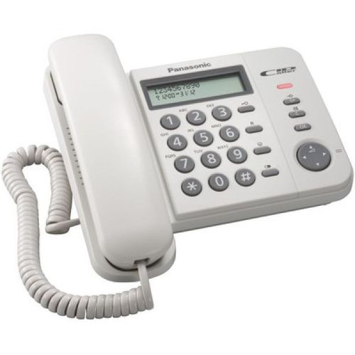 Telefon fiksni žični Panasonic KX-TS520FXW slika 1