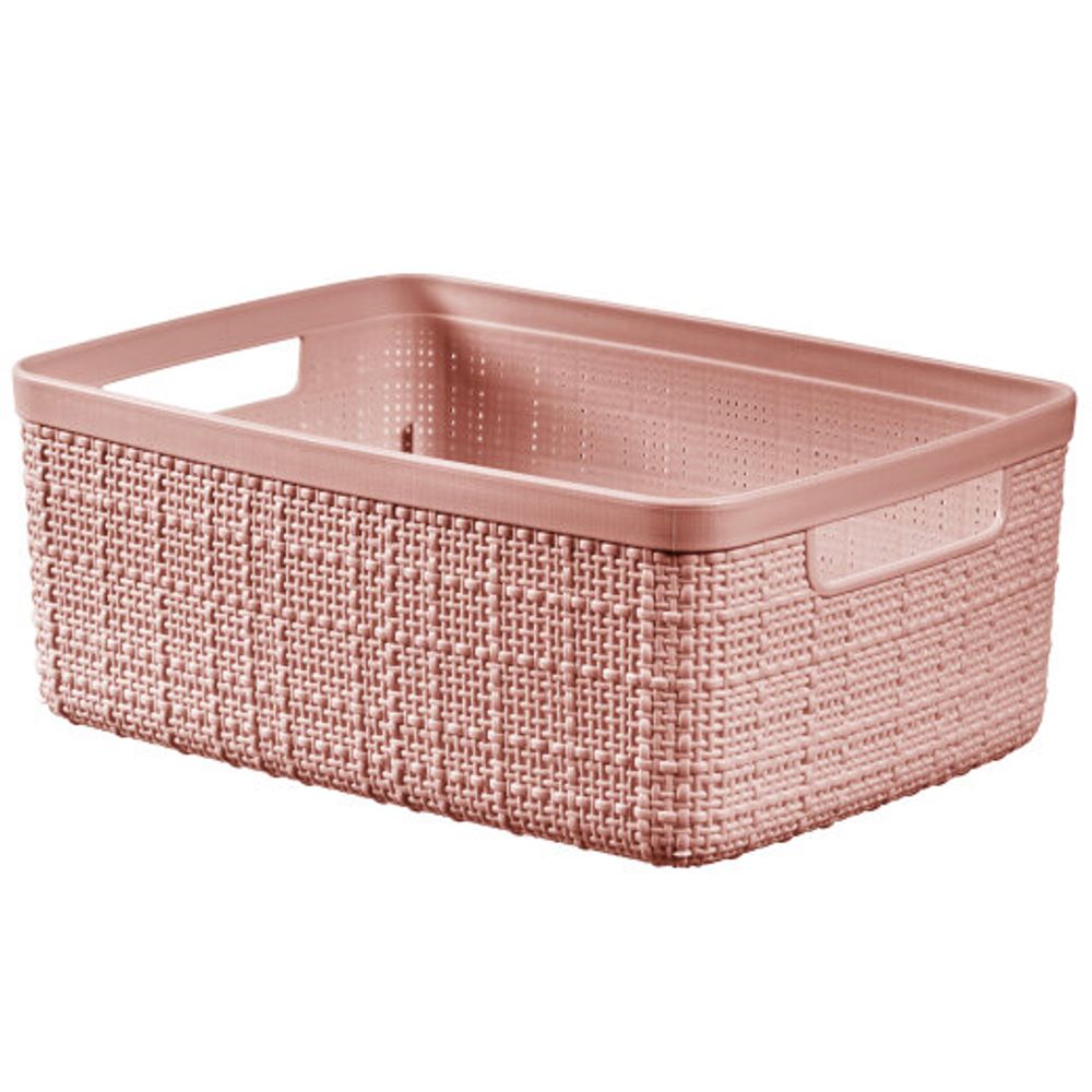 Curver Jute Korpa za odlaganje 5L pink slika 2