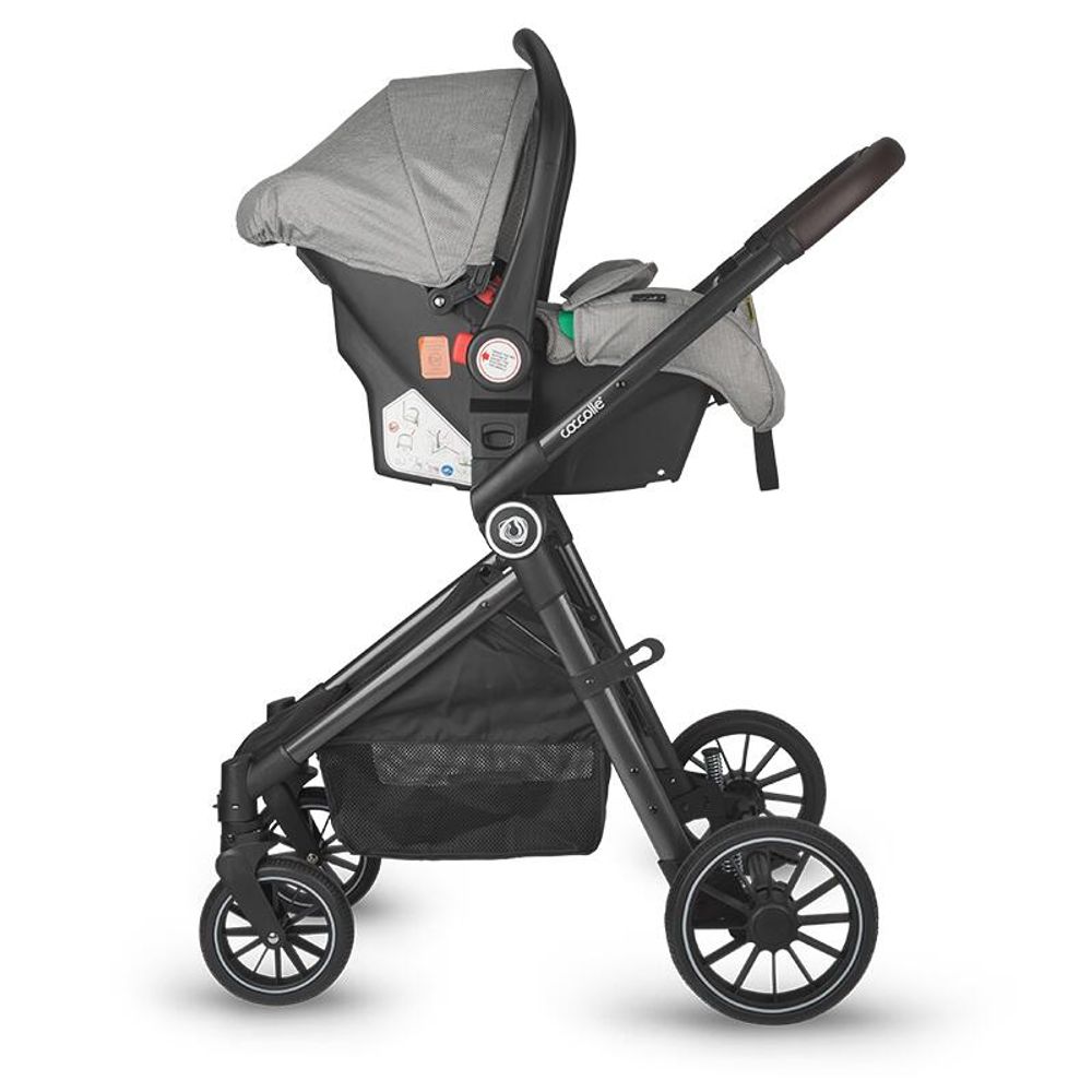 Coccolle® Kolica 3U1 Ago, Neutral Grey slika 8
