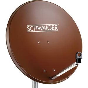 Schwaiger SPI996.2 satelitska antena 80 cm Material reflektirajuće površine: čelik crvena cigla