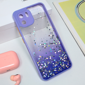 Torbica Frame Glitter za Xiaomi Redmi A1/A2 ljubicasta