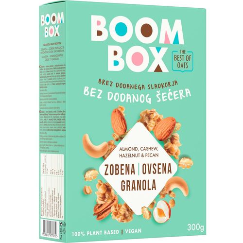 Boom Box Zobena granola Orašasti plodovi 300g slika 1