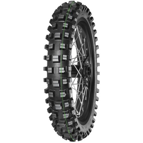 Mitas moto gume 120/90-18 65R TerraForce - EX XT Super Light R TT / zelena črta slika 1