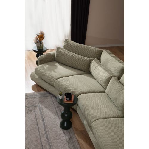 Woody Fashion Četverosjed River 4 Seater lijevi (Xc lijevi-2R) - zeleno slika 3