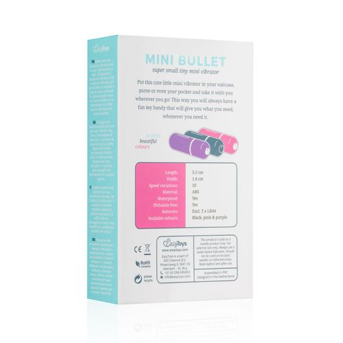 Mini vibrator EasyToys 10 Speed, ružičast slika 8