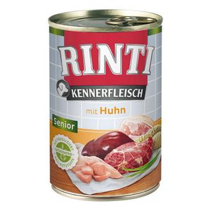 RINTI Kennerfleisch Senior mit Huhn, hrana za starije pse s piletinom, 400 g