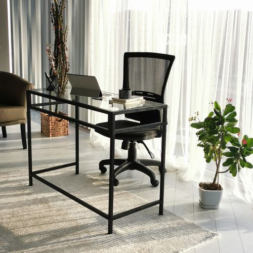 Network Çalışma Masası / 100x45cm M100 Black Study Desk slika 3