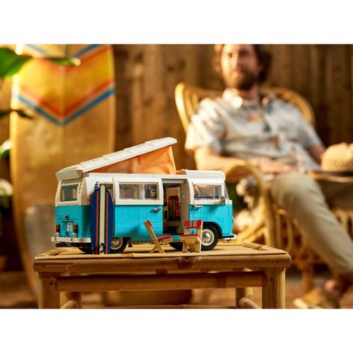 Playset Lego Volkswagen T2 Camper Van 10279 2207 Dijelovi 14 x 15 x 35 cm slika 2