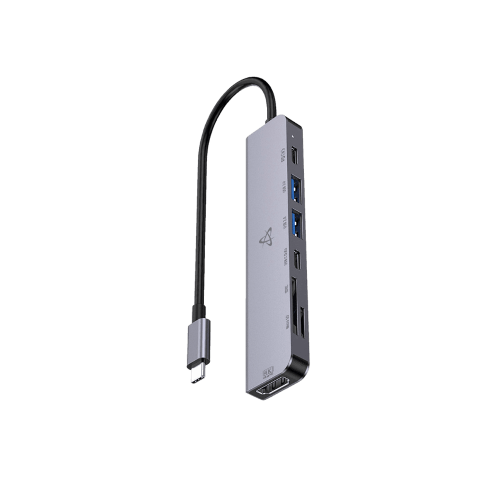 SBOX Adapter USB TYPE-C 7u1 / HUB H-999 USB-C slika 1