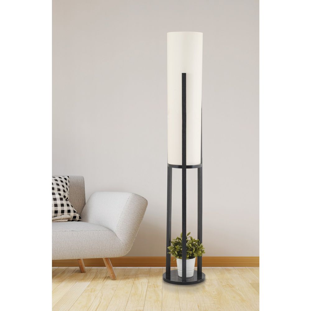 Stojeća lampa Circle Dor - Crna slika 1