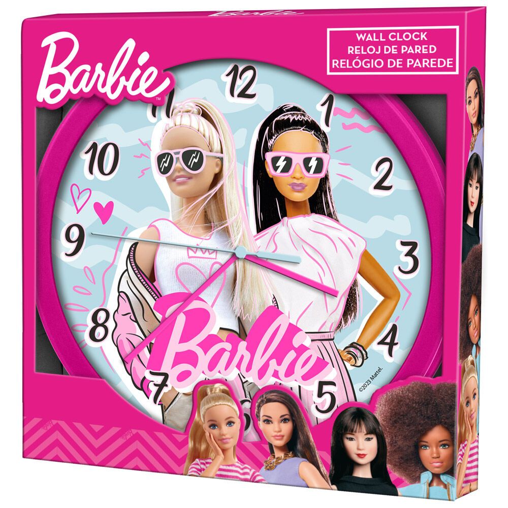 Barbie zidni sat slika 2