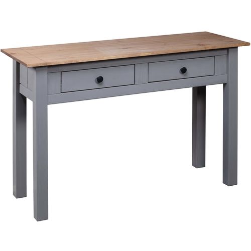 Konzolni stol od borovine sivi 110x40x72 cm asortiman Panama slika 24